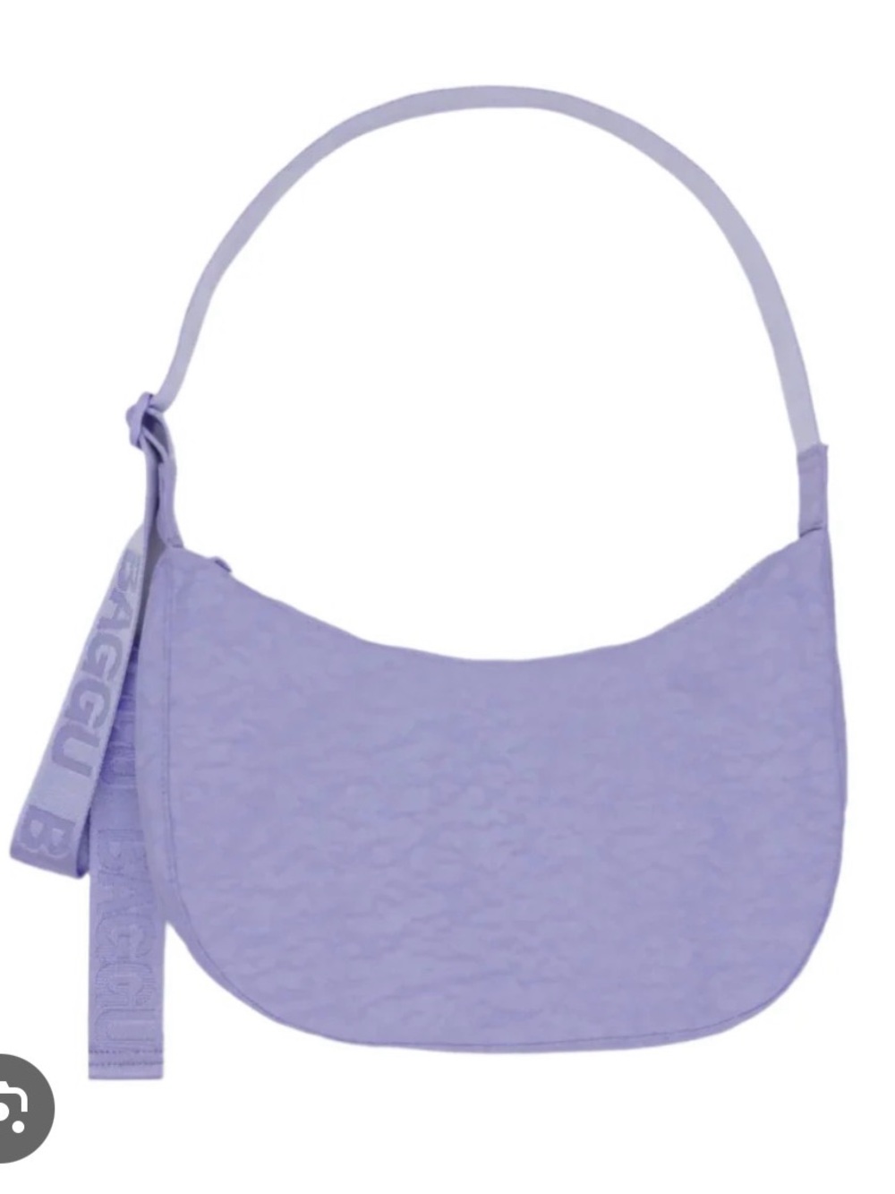 BAGGU Medium Crescent Bag: Wisteria🦄